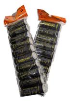 Kit 10 Linhas Costura 183m Caseira Doméstica Preta Poliéster