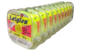 Kit 10 Linhas Monofilamento Laiglon 0,43mm 30lbs/15,0kg - (10x 100 Metros) Kit 10 Linhas Monofilamento Laiglon 0,43mm 30lbs/15,0kg - (10x 100 Metros)