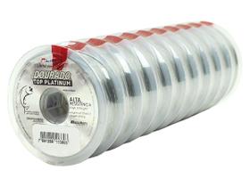 Kit 10 Linhas Monofilamento Mazzaferro Dourado Top Platinum 0,50mm 36,4lbs/16,5kg (10x100 Metros)