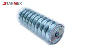 Kit 10 Linhas Monofilamento Starmex Duranium 0.28mm 17lb/8,28kg (10x 100m) - Várias Cores