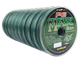 Kit 10 Linhas Multifilamento Maruri PE Max Force 4x 0,34mm 65lbs/30kg - (10x 100 Metros) Kit 10 Linhas Multifilamento Maruri PE Max Force 4x 0,34mm 65lbs/30kg - (10x 100 Metros)