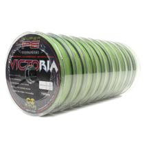 Kit 10 Linhas Multifilamento Maruri Victoria 0,34mm 48lbs/21,8kg (10x 100 Metros) Kit 10 Linhas Multifilamento Maruri Victoria 0,34mm 48lbs/21,8kg (10x 100 Metros)