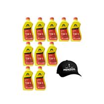 Kit 10 Litros Óleo TCW3 Menzoil 2T Motores de Popa + 01 Boné