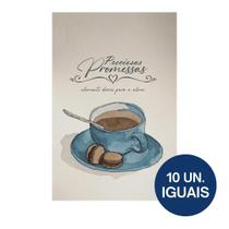 Kit 10 Livretos - Preciosas Promessas Alimento diário para a Alma - Café Kit 10 Livretos - Preciosas Promessas Alimento diário para a Alma - Café