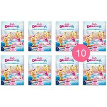Kit 10 Livrinhos Barbie Dreamtopia Lembrancinha de Festa Sacolinha Aniversário - Ciranda Cultural