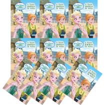 Kit 10 Livrinhos Disney Frozen Febre Congelante Ideal Lembrancinha Aniversário Festa