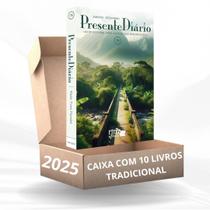 Kit 10 Livros Presente Diário Tradicional Paisagem edição 2025