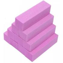 Kit 10 Lixas Bloco Fecha Poro Polir Rosa Para Unhas Kit 10 Lixas Bloco Fecha Poro Polir Rosa Para Unhas