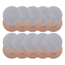 Kit 10 Lixas Diamantadas Seca e Úmida Espiral Pro 100 - Ø100mm