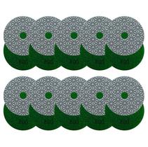 kit 10 Lixas Diamantadas Seca e Úmida Floral Ouro 800 - Ø100mm kit 10 Lixas Diamantadas Seca e Úmida Floral Ouro 800 - Ø100mm