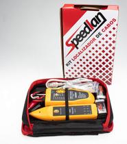 Kit 10 Localizador De Cabos Zumbidor C/ Estojo + Testador