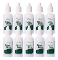Kit 10 Loção Lizza Derm Para Hidratação Os Pés