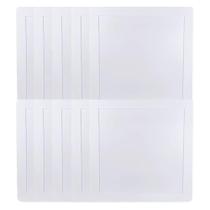 Kit 10 Luminária Plafon Led Quadrado Embutir 24W 3000K Noll