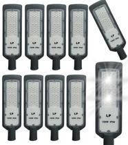 Kit 10 luminaria publica 100w led ip66 Kit 10 luminaria publica 100w led ip66