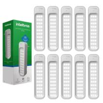 Kit 10 Luminárias De Emergência Intelbras Lea 150 Bivolt