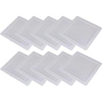 Kit 10 Luminárias Plafon LED Quadrado de Embutir 18W - 6500K (520,0010) - Noll LED