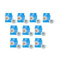 KIT 10 Luminárias Spot LED 5W Redondo 6500K Elgin