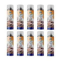 Kit 10 lustra moveis limpa perfuma e dá brilho spray zip 300ml my place