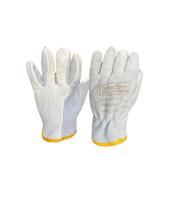 Kit 10 Luva Couro Vaqueta Mista Petroleira Solda Epi Kit 10 Luva Couro Vaqueta Mista Petroleira Solda Epi