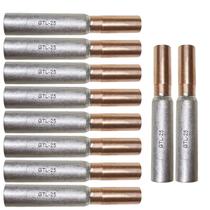 Kit 10 Luva de Emenda Bimetálica para Cabo Cobre 16mm e Alumínio de 25mm