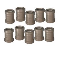 Kit 10 Luvas de Correr para Tubo Soldável Fortlev 40mm Kit 10 Luvas de Correr para Tubo Soldável Fortlev 40mm