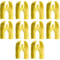 Kit 10 Luvas de Látex Amarela Confort Multiuso Danny CA 15532 Tamanho:MCor:Amarelo Kit 10 Luvas de Látex Amarela Confort Multiuso Danny CA 15532 Tamanho:MCor:Amarelo