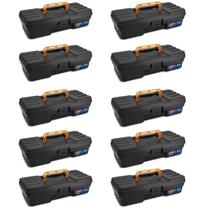 Kit 10 Maletas Multiuso Para Pesca E Camping - Atacado - Preto