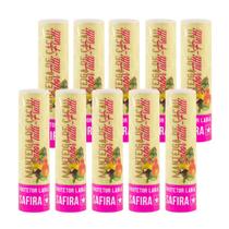Kit 10 Manteiga De Cacau Labial Sabor Tutti Frutti Safira