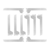 Kit 10 Mãos Francesas Apoio Para Bandeja 40cm Slg Gôndolas New Plus - Sa Gôndolas