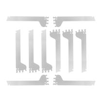 Kit 10 Mãos Francesas Apoio Para Bandeja 40cm SLG Gôndolas New Plus - SA Gôndolas