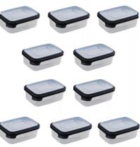 kit 10 Marmitinhas 500ml - Freezer & Microondas