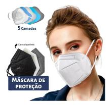 Kit 10 Máscara De Proteção Hospitalar Pff2 N95 Com Clip Nasal Padrão KN95 Branco - Prospecta Deals