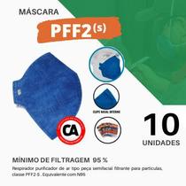 Kit 10 máscara de proteção pff2 - prc