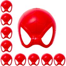 Kit 10 Máscara do Teia Aranha Festa Decoração Lembrancinha