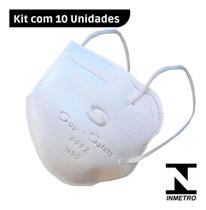 Kit 10 Máscaras Hospitalar N95 Padrão Ffp2 Envio Imediato