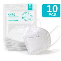 Kit 10 Mascaras KN95 ORIGINAL Reutilizável PFF2 N95 Com Clip Nasal - Shield