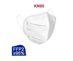 Kit 10 Máscaras Kn95 Proteção 5 Camada Respiratória Pff2 Meltblown Com Clip Nasal - CELA