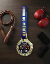 Kit 10 Medalhas Para Boxe Premiação De Campeão 6cm Com Cordão