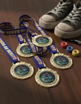 Kit 10 Medalhas Para Skate Campeão 6cm Com Cordão Premium Kit 10 Medalhas Para Skate Campeão 6cm Com Cordão Premium
