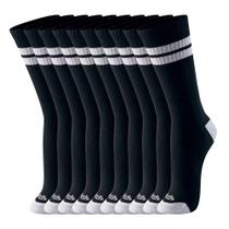 Kit 10 Meias Mash Esportiva Cano Longo Masculina 211.08