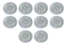 Kit 10 Membranas Grandes Do Pulsador Gimenez para ordenhadeiras