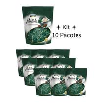 Kit 10 Mentinha Pastilha De Chocolate Ao Leite 300g Kit 10 Mentinha Pastilha De Chocolate Ao Leite 300g