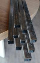 Kit 10 Metalon 13x13 1,20 Mts Aço Galvonizado Tubo Quadrado Prateado