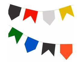 Kit 10 Metros Bandeirinha Plástico Decoração Festa Junina Kit 10 Metros Bandeirinha Plástico Decoração Festa Junina