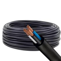 KIT 10 METROS CABO PP FLEXICOM 3X1,5 mm2 PT COBRECOM