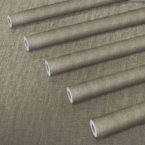 Kit 10 Metros de Papel de Parede Textura Tecido Palha Escuro