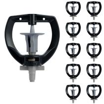 Kit 10 Microaspersores MF2 30 LPH Amanco Hortas e Jardins Irrigação Uniforme e Econômica