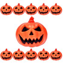 Kit 10 Mini Abóbora 3D Decoração de Halloween e Dia das Bruxas Atacado Festa