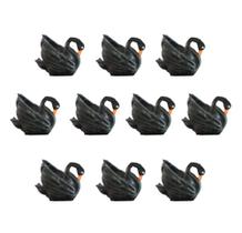 Kit 10 mini Cisne Negro Maquetes, Mini Mundos, Terrário