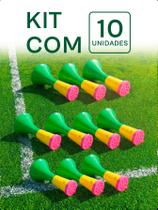 Kit 10 Mini Corneta Copa Mundo Brasil Vuvuzela Festa Torcida